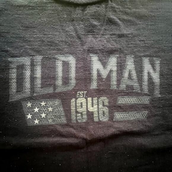 Black "Old Man" est. 1946 4XL T Shirt Joke Birthday/Christmas Gift - Picture 4 of 10